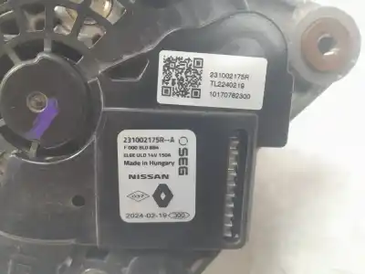 Автозапчастина б/у генератор для renault captur ii techno посилання на oem iam 231002175r  