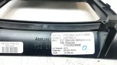 Автозапчастина б/у молдинг для porsche cayenne (typ 92aa) diesel посилання на oem iam 7p5863324f6bb  