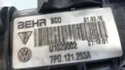 Автозапчастина б/у водяний радіатор для porsche cayenne (typ 92aa) diesel посилання на oem iam 7p0121253a  53005