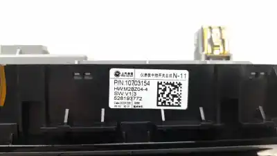 Peça sobressalente para automóvel em segunda mão comando de sofagem (chauffage / ar condicionado) por mg zs comfort referências oem iam 10703154  