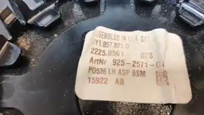 Автозапчастина б/у ліве дзеркало скло для porsche cayenne coupe (9yb) e-hybrid посилання на oem iam 9y1857521d  