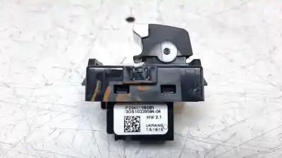 Second-hand car spare part right front power window switch for renault clio v zen oem iam references 254019868r  