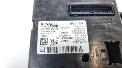 Second-hand car spare part electronic module for renault clio v zen oem iam references 28590070r  