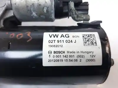 Автозапчастина б/у двигун запускається для audi a1 (8x) ambition посилання на oem iam 02t911024j arf370401 s50237 02t911024j