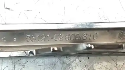 Second-hand car spare part front decorative moulding for toyota corolla (e21) hybrid active oem iam references 5312102600  