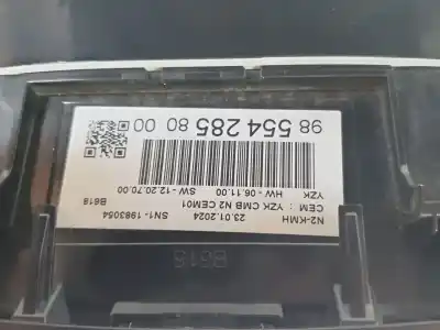 Second-hand car spare part dashboard for citroen c3 feel oem iam references 9855428580  