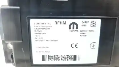 Second-hand car spare part electronic module for jeep compass ii 1.6 m-jet cat 120 cv / 88 kw oem iam references 50151458 68498043ac a3c0609340200