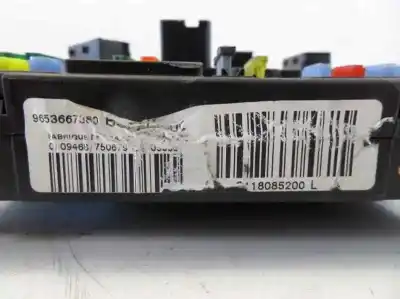 Second-hand car spare part fuse box unit for citroen c2 furio oem iam references 9650618480  t118470003k
