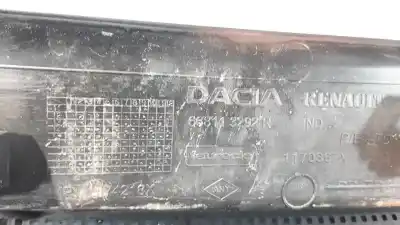 Peça sobressalente para automóvel em segunda mão grelha torpedo curcuvan por dacia duster ii prestige referências oem iam 668113292r  