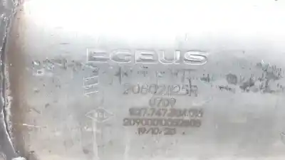 Second-hand car spare part particle filter for dacia duster ii prestige oem iam references 208021125r  