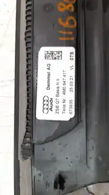 Peça sobressalente para automóvel em segunda mão moldagem por audi q7 4mg * referências oem iam 4m0947417  