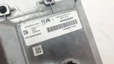 Second-hand car spare part ecu engine control for citroen c3 feel oem iam references 9858949880  