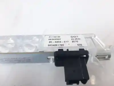 Second-hand car spare part central brake light for citroen c4 pure tech oem iam references 9834281780  9834281780