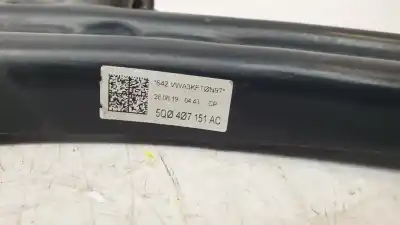 Автозапчастина б/у передній лівий нижний рычаг підвіски для seat leon st (5f8) 1.5 tgi посилання на oem iam 5q0407151ac  