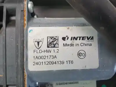 Second-hand car spare part driver left window regulator for tesla model 3 (5yj3) ev oem iam references 177388900c  1a002173a