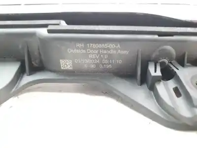 Автозапчасти б/у наружная рукоятка передняя справа за tesla model 3 (5yj3) ev awd ссылки oem iam 178088500a  