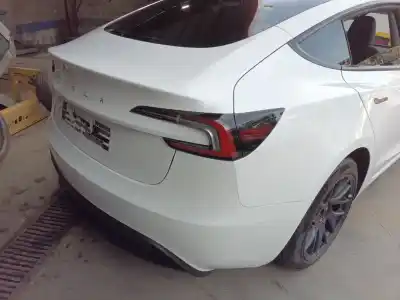 Second-hand car spare part rear bumper for tesla model 3 (5yj3) ev awd oem iam references 1582571scd