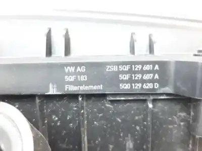 Автозапчасти б/у поддержка воздушного фильтра за audi q3 (f3b) 35 tdi advanced ссылки oem iam 5qf129601a  5qf129607a