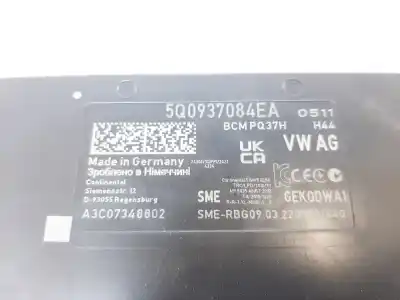 Автозапчасти б/у электронный модуль за audi q3 (f3b) 35 tdi advanced ссылки oem iam 5q0937084ea  5q0937084ea