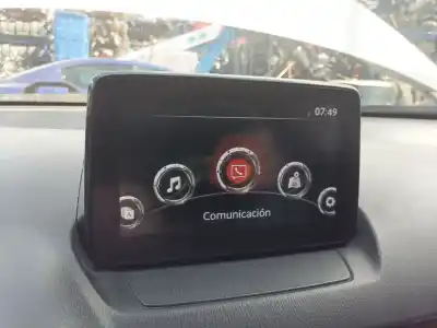 Peça sobressalente para automóvel em segunda mão display gps / multimídia por mazda cx-3 (dk) 2.0 skyactiv-g referências oem iam db5c669r0f