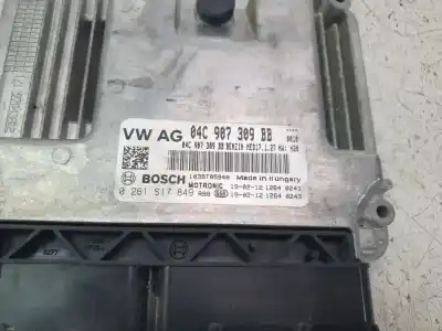 Автозапчасти б/у блок управления двигателем за audi q2 (gab, gag) 1.0 tfsi ссылки oem iam 04c907309bb  