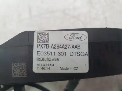 Автозапчастина б/у завнішня ручка задня ліва для ford focus iv (hn) 1.0 ecoboost mhev active посилання на oem iam 2372903  