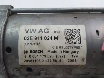 Peça sobressalente para automóvel em segunda mão motor de arranque por cupra ateca (kh7, khp) 2.0 tsi 4drive referências oem iam 02e911024m arf240151hq 
