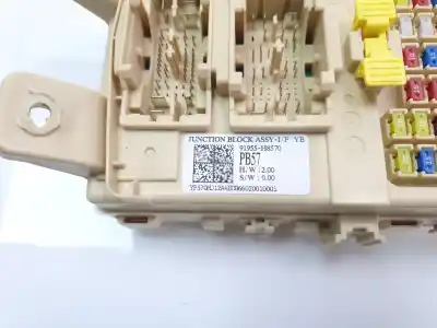 Second-hand car spare part fuse box unit for kia stonic (ybcuv) drive oem iam references 91955h8570  