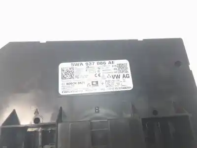 Pièce détachée automobile d'occasion module électronique pour seat leon (kl1) 1.5 16v tsi act 131 cv / 96 kw références oem iam 5wa937086ae  