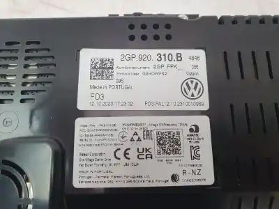 Автозапчастина б/у панель інструментів для volkswagen t-cross (c11) 1.0 tsi посилання на oem iam 2g0920320b   Автозапчастина б/у панель інструментів для volkswagen t-cross (c11) 1.0 tsi посилання на oem iam 2g0920320b