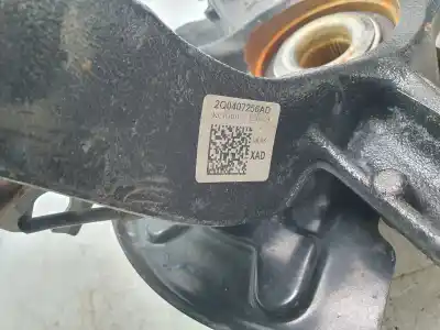 Second-hand car spare part front right knuckle for volkswagen t-cross (c11) 1.0 tsi oem iam references 2q0407256ad   Second-hand car spare part front right knuckle for volkswagen t-cross (c11) 1.0 tsi oem iam references 2q0407256ad