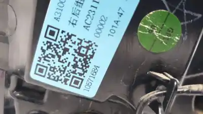 Peça sobressalente para automóvel em segunda mão farolim interior traseiro direito por mg zs comfort referências oem iam 10571684  