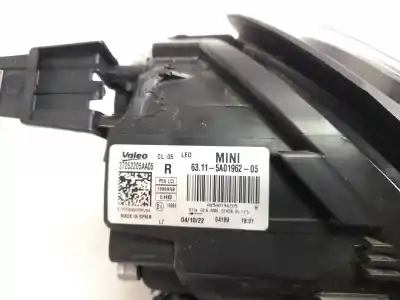 Second-hand car spare part right headlight for mini cooper se cooper se electrico oem iam references 63115a01962  