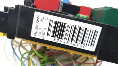 Second-hand car spare part fuse box unit for citroen c3 picasso 1.2 12v e-thp oem iam references 9804848480  