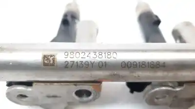 Автозапчасти б/у рампа инжектора за citroen c4 picasso ii 1.2 thp 130 ссылки oem iam 9802438180  