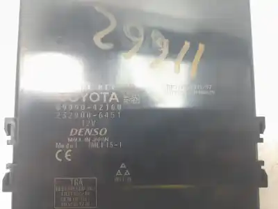 Pezzo di ricambio per auto di seconda mano modulo elettronico per toyota rav4 hybrid 4x2 advance riferimenti oem iam 8999042160  2329006451