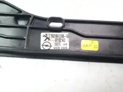 Second-hand car spare part passenger side right window regulator for opel corsa f corsa-e (68) oem iam references 9829043380  