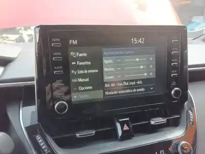 Second-hand car spare part multifunction display for toyota corolla (e21) hybrid active oem iam references 8614002720  