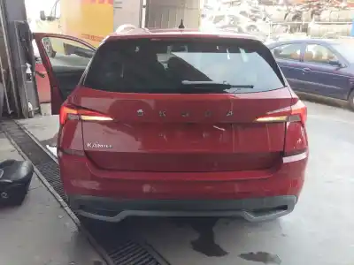 Автозапчастина б/у підсилення заднього бампера для skoda kamiq (nw4) 1.0 tsi посилання на oem iam 658807305