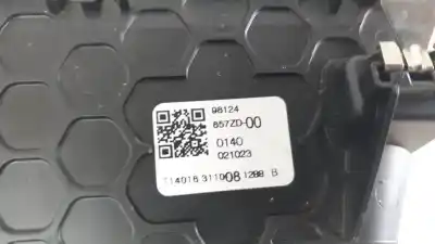 Second-hand car spare part air vent for citroen c3 feel oem iam references 98124857zd  