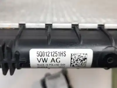 Автозапчастина б/у водяний радіатор для seat leon st (5f8) 1.5 tgi посилання на oem iam 5q0121251hs 11403012705 58471