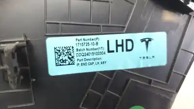 Pezzo di ricambio per auto di seconda mano modanatura per tesla model 3 (5yj3) ev awd riferimenti oem iam 171572510b  