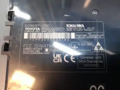 Pezzo di ricambio per auto di seconda mano modulo elettronico per toyota corolla (e21) hybrid style riferimenti oem iam 8999002b70  62b697000