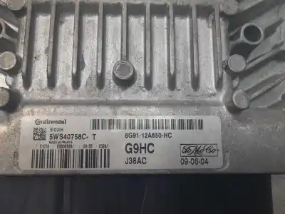 Автозапчастина б/у ебу контролер двигуна для ford s-max (wa6) 2.0 tdci посилання на oem iam 5ws40758c  
