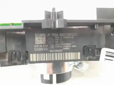 Peça sobressalente para automóvel em segunda mão comandos de alavanca por citroen c3 feel referências oem iam 98312593zd  
