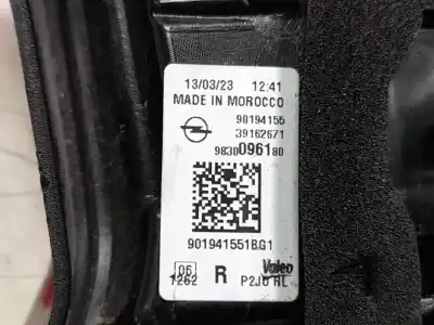 Автозапчастина б/у внутрішній правий завод для opel corsa f 1.2 (68) посилання на oem iam 9830096180  