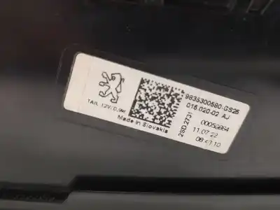 Автозапчасти б/у внутренний правый задний фонарь за peugeot 308 iii (fb_, fh_, fp_, f3_) bluehdi 130 (fbyhzl, fbyhzt) ссылки oem iam 9835300580  