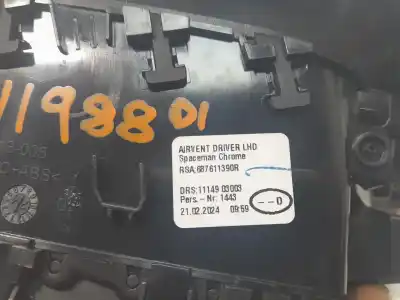Автозапчастина б/у аератор для renault captur ii techno посилання на oem iam 687611390r  