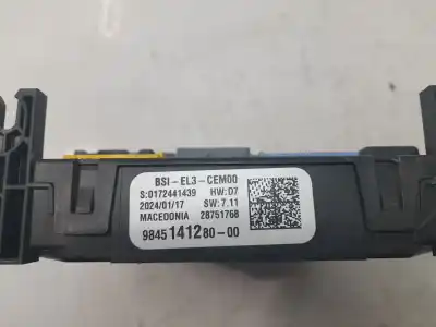 Second-hand car spare part fuse box unit for citroen c3 feel oem iam references 9845141280  