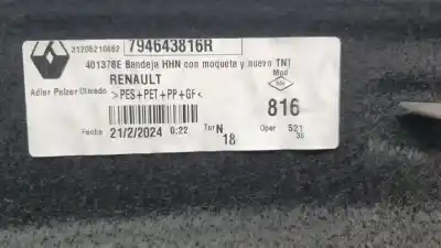 Peça sobressalente para automóvel em segunda mão chapeleira por renault austral techno referências oem iam 794643816r  